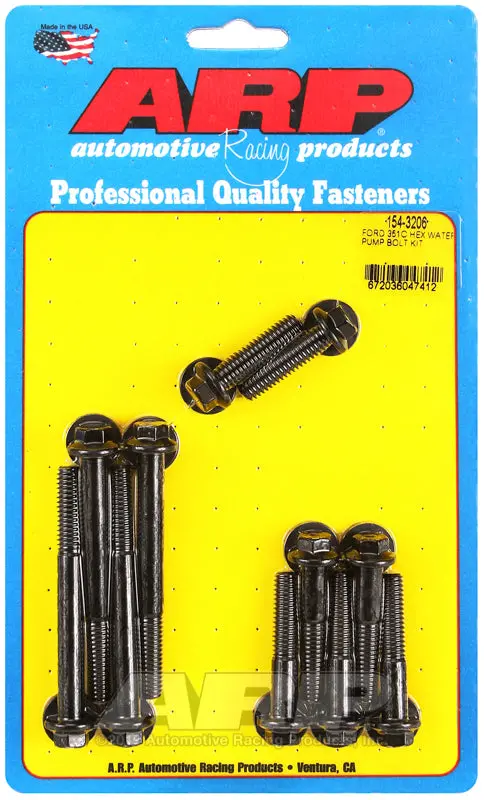 Arp Ford 351C Hex Water Pump Bolt Kit 1