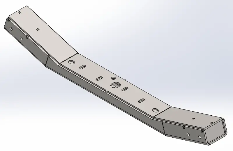 Artec Industries 07-18 Jeep Wrangler Jk Hd Crossmember Model Year: 2007-2011 1