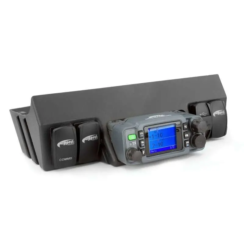 Rugged Radios Jeep Jk Upper Windshield Radio Mount Gmr25 And Abm25 1