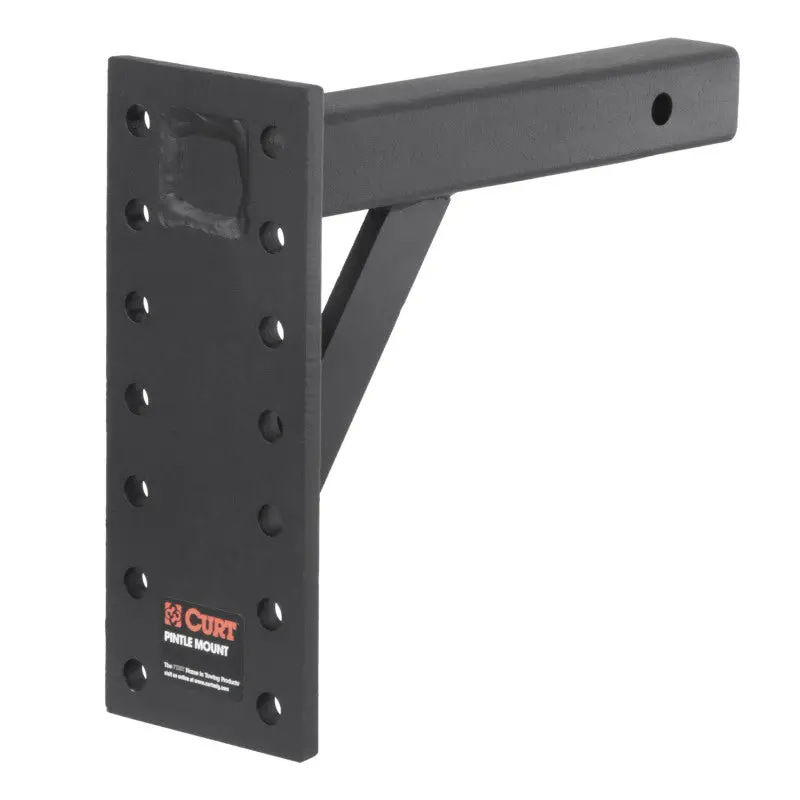 Curt Adjustable Pintle Mount – 2-Inch Shank, 10,000-Lb Capacity, 13-Inch Height, 12-Inch Length 1