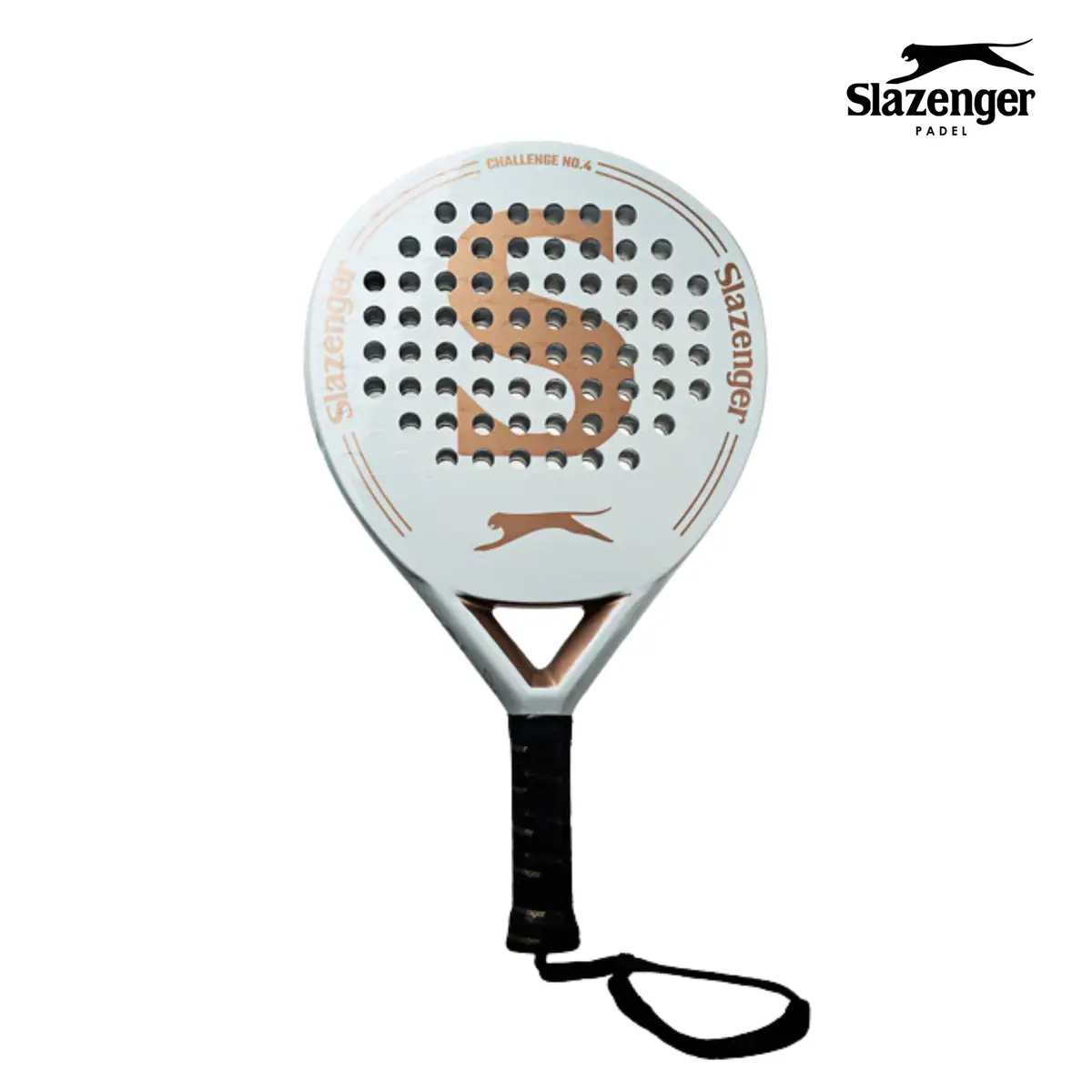 Slazenger Challenge No.4 White | Padel Racket 1