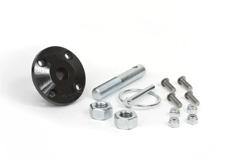 Daystar Hood Pin Kit Black Single Incl Polyurethane Isolator Pin Spring Clip And Related Hardware 1