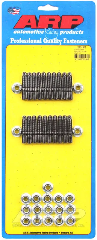 Arp Sb Mopar And Pontiac Oil Pan Stud Kit 1