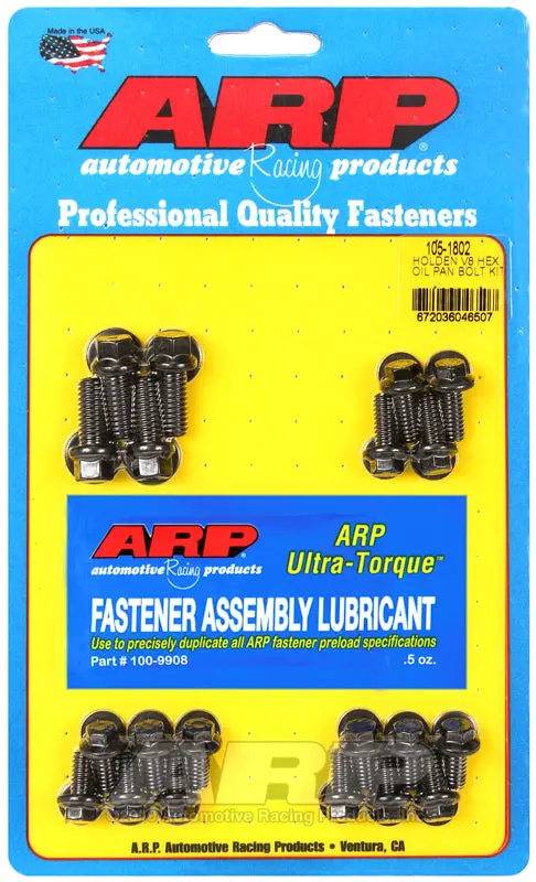 Arp Holden V8 Hex Oil Pan Bolt Kit 1