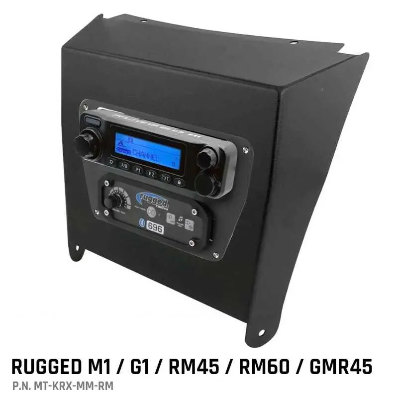 Rugged Radios Kawasaki Krx Multi-Mount Kit - Rugged M1/G1/Rm45/Rm60/Gmr45 1