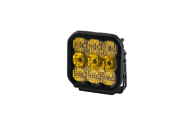 Diode Dynamics Ss5 Led Pod Sport - Yellow Combo (Single) 1