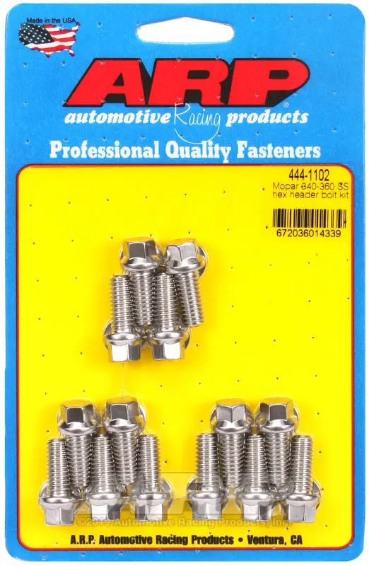 Arp Mopar 340-360 Ss Hex Header Bolt Kit 1