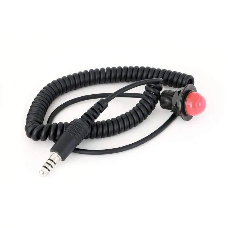 Rugged Radios Velcro Mount Steering Wheel Push To Talk (Ptt) With Quick Disconnect For Intercoms 1