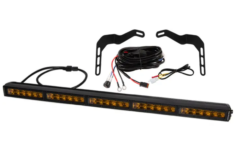 Diode Dynamics 14-21 Toyota Tundra Ss30 Stealth Lightbar Kit - Amber Driving 1