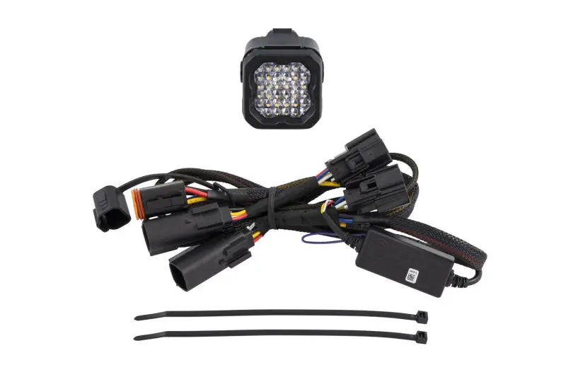 Diode Dynamics Hitch Mount Led Pod Reverse Kit For Gmc Sierra 1500 2019-2023 C1r 1