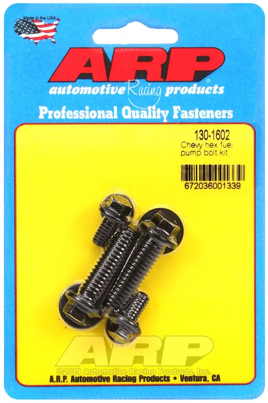 Arp Chevy Sb / Bb Fuel Pump Hex Bolt Kit 1