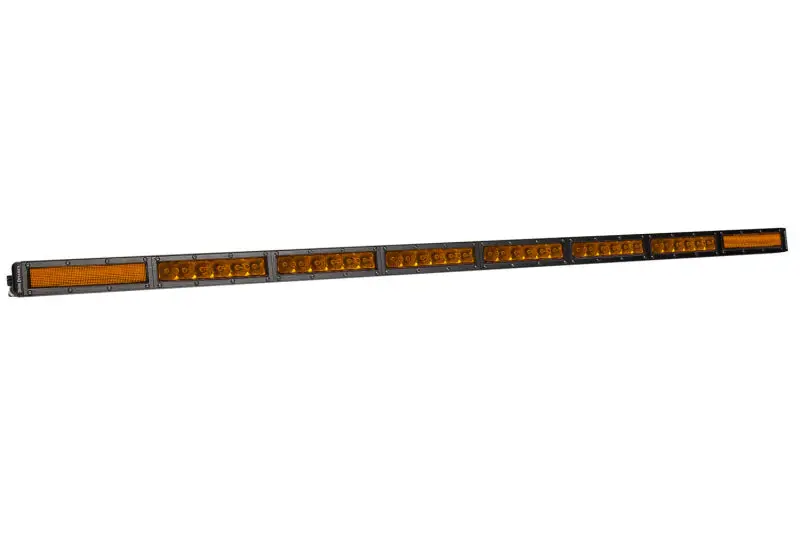 Diode Dynamics 50 In Led Light Bar Single Row Straight - Amber Combo Each Stage Series 1