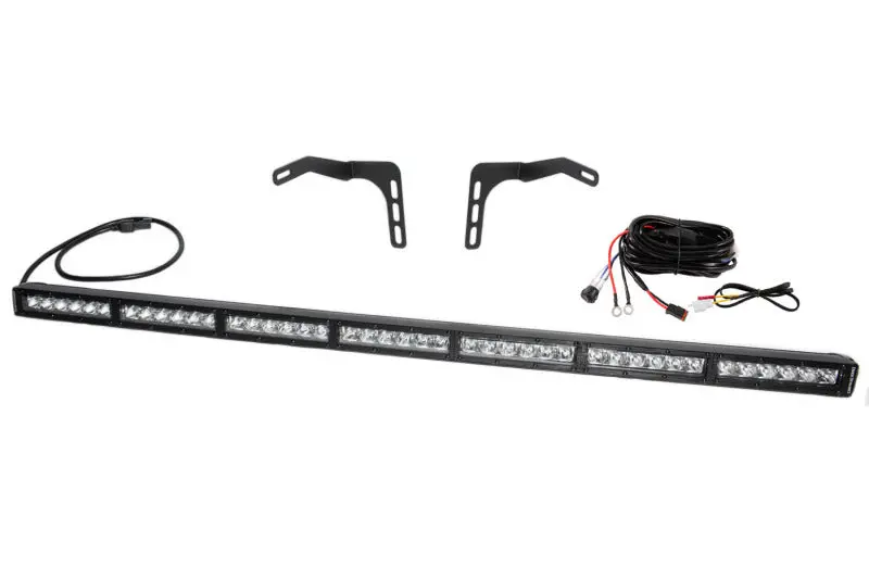 Diode Dynamics 14-21 Toyota Tundra Ss42 Stealth Lightbar Kit - White Driving 1