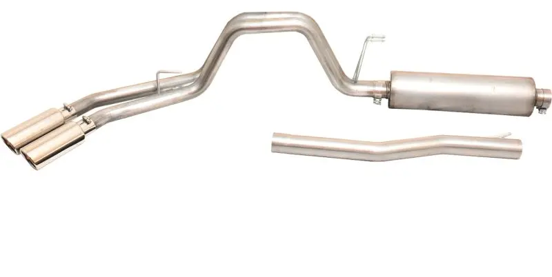 Gibson 20-24 Ford F250/F350 Super Duty Cat-Back Dual Sport Exhaust System - Stainless Steel 1