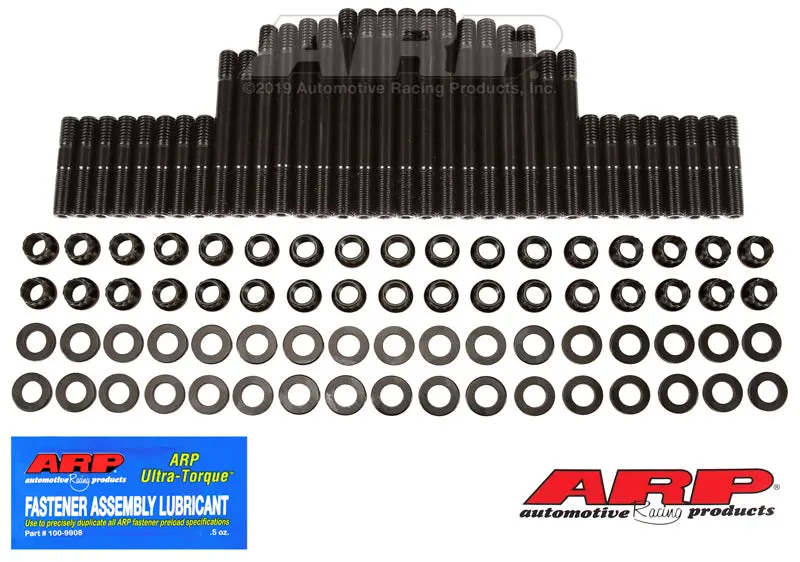 Arp Sb Chevy, W/-12 Rollover Brodix Angle Mill Mx, Head Stud Kit 1