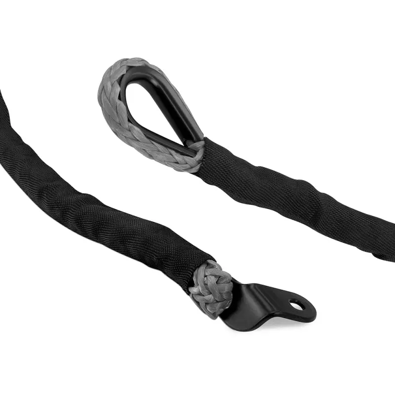 Borne Off-Road Synthetic Rope - 3/8In X 85Ft - Grey 1
