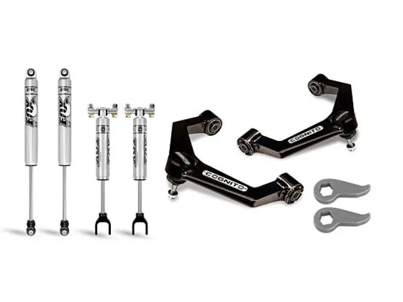 Cognito 20-24 Chevy Silv/Sierra 2500/3500Hd 2Wd/4Wd 3In Perf Ball Joint Lvling Kit W/ Fox Ps 2.0 Ifp 1