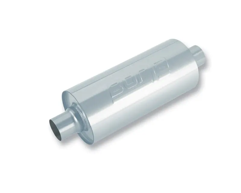 Borla 3.5In Tubing X 6.25In Diameter X 24In Length Multi-Core Center/Center Round Racing Muffler 1