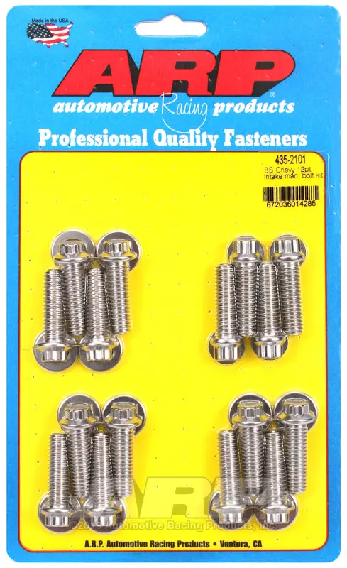 Arp Bb Chevy 12Pt Intake Manifold Bolt Kit 1