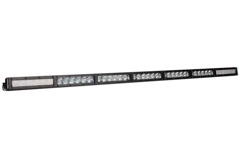Diode Dynamics 42 In Led Light Bar Single Row Straight Clear Combo Each Stage Series 1