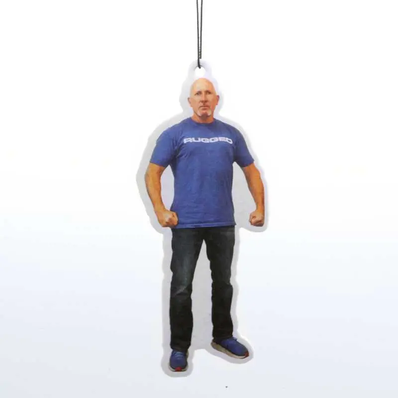 Rugged Radios Flat Greg Air Freshener 1