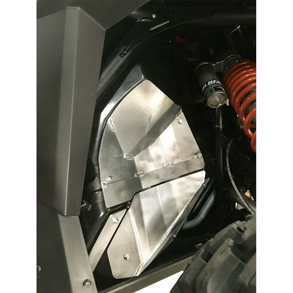 Upper Fender Well And Footwell Skid Plate Set 2013-2024  |  Polaris Rzr Xp 1000 1