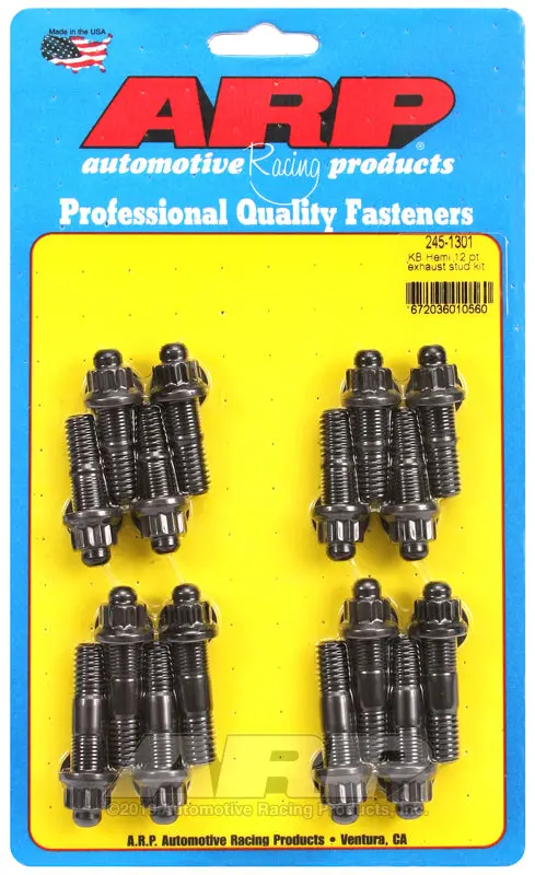 Arp Kb Hemi Hex Exhaust Stud Kit 1