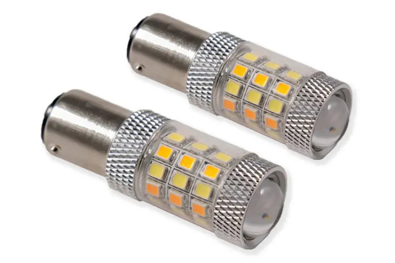 Diode Dynamics 1157 Led Bulb Hp24 Dual-Color Led - Cool - White (Pair) 1