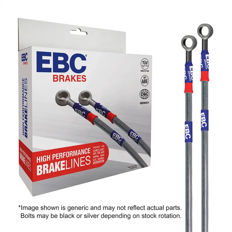 Ebc 2016+ Chevrolet Camaro Ss (6Th Gen) 6.2L Stainless Steel Brake Line Kit 2