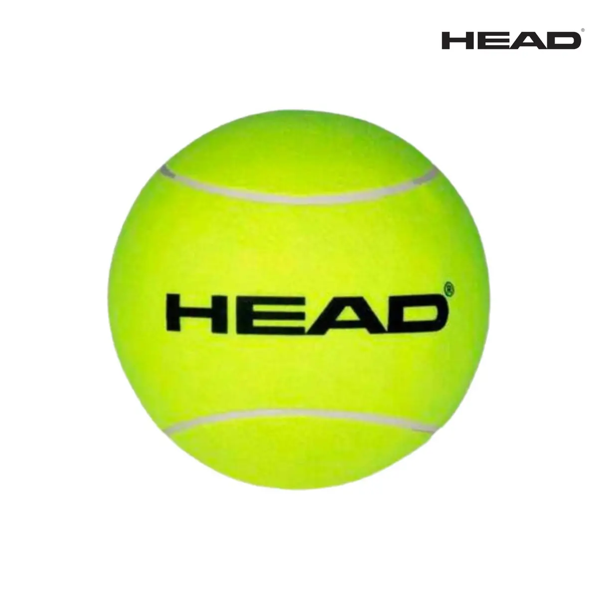 Head Medium Inflatable Ball Yellow 1