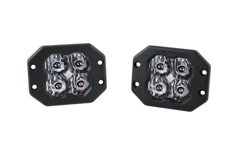 Diode Dynamics Ss3 Pro Abl - White Sae Driving Flush (Pair) 1