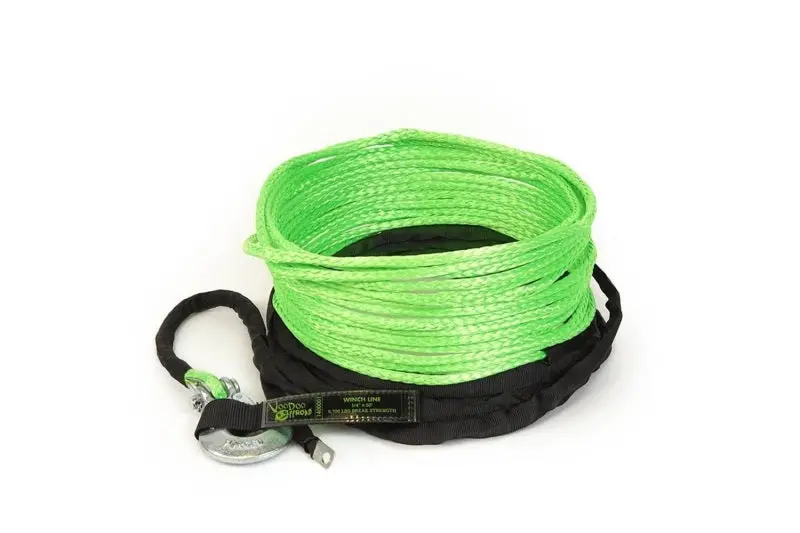 Voodoo Offroad 2.0 Santeria Series 1/4In X 50 Ft Winch Line For Utv - Green 1