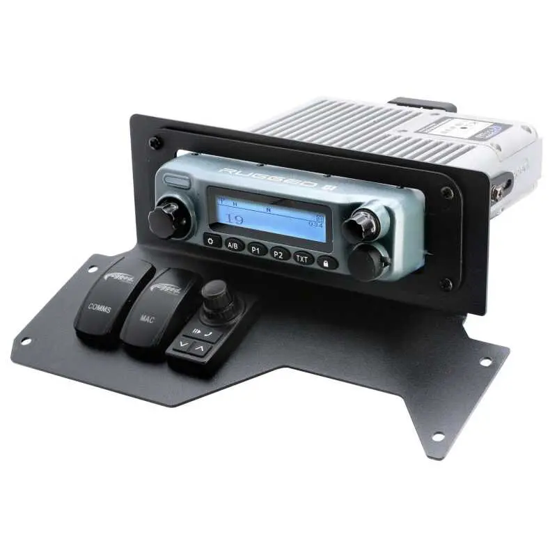 Rugged Radios Polaris Xpedition - Radio And Remote Head Intercom Mount Kit For Radio Only 1