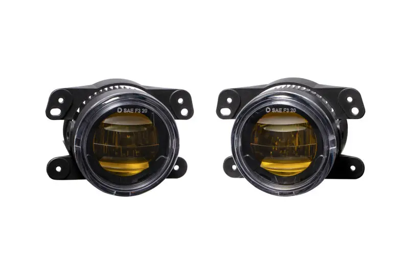 Diode Dynamics Elite Series Type M Fog Lamps - Yellow (Pair) 1