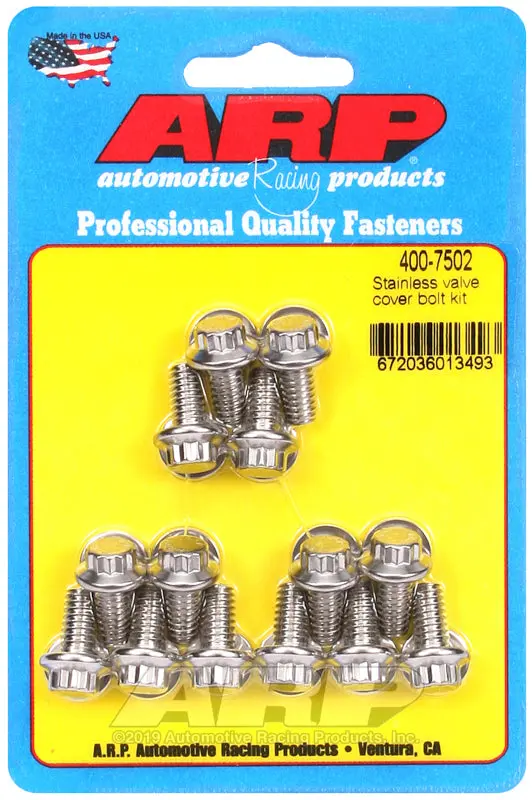 Arp Ss Valve Cover Bolt Kit 1