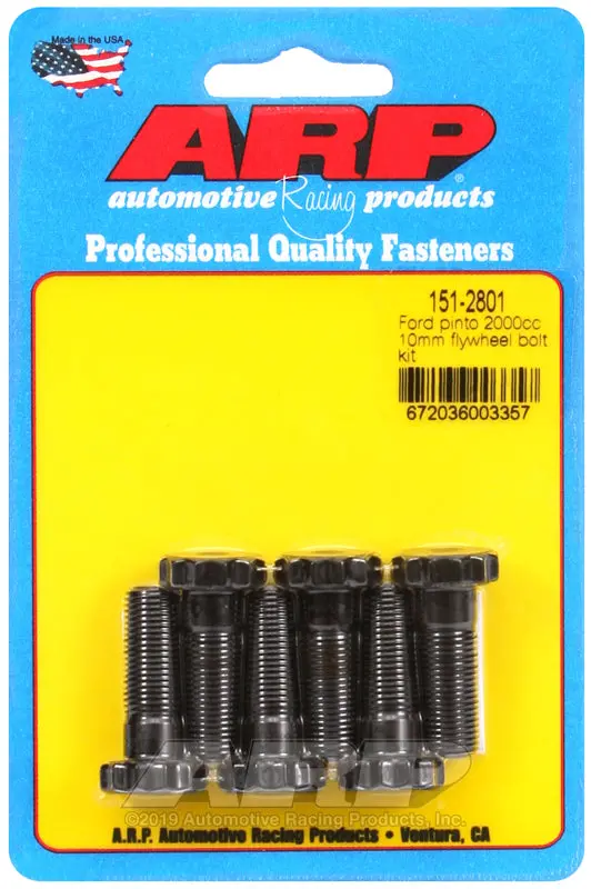 Arp Ford 2000Cc Pinto M10 X 1.0 Thread Size Flywheel Bolt Kit 1