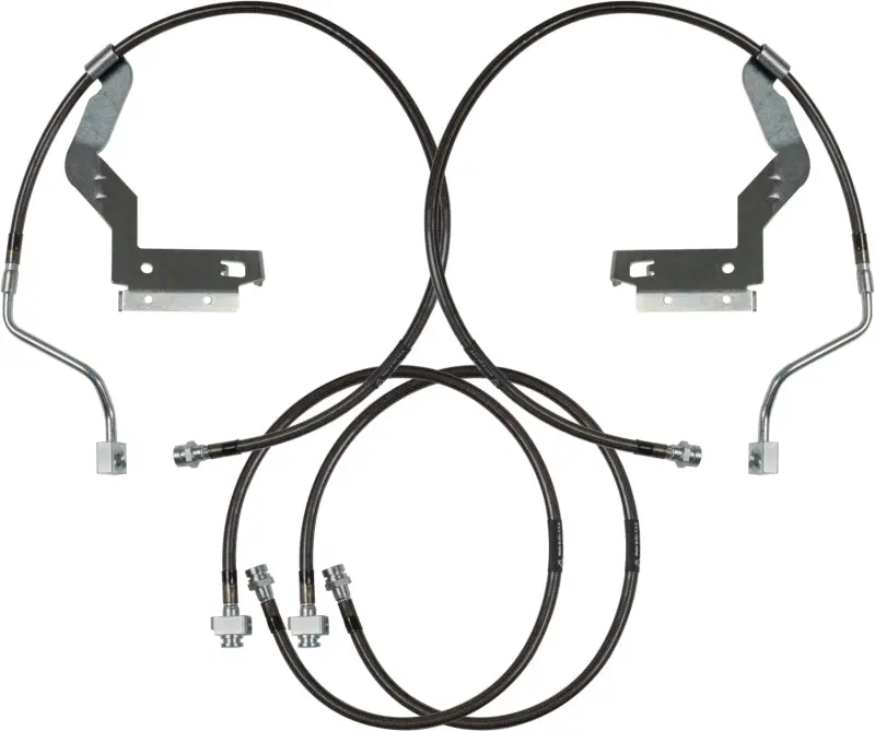 Carli 2023+ Ford F250/350 4X4 Ss Extended Brake Lines - 5.5In Lift 1