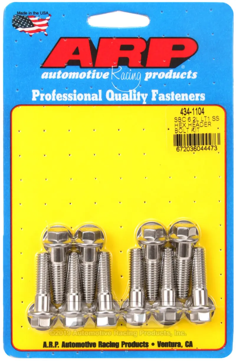 Arp Sbc Lt1 6.2L Ss Hex Header Bolt Kit 1