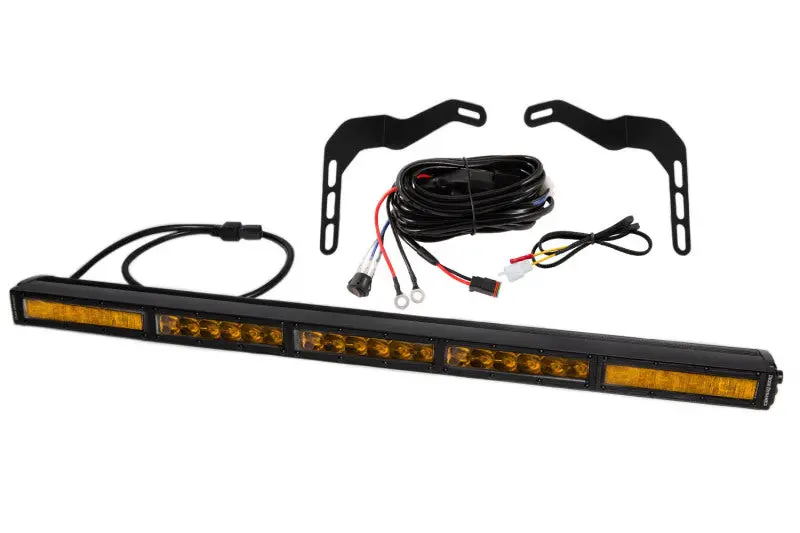 Diode Dynamics 14-21 Toyota Tundra Ss30 Stealth Lightbar Kit - Amber Combo 1