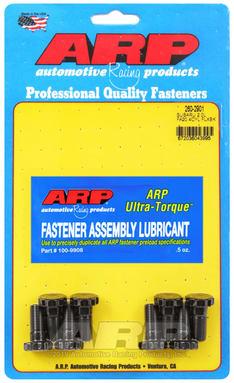 Arp Subaru 2.0L Fa20 4Cyl Flexplate Bolt Kit 1