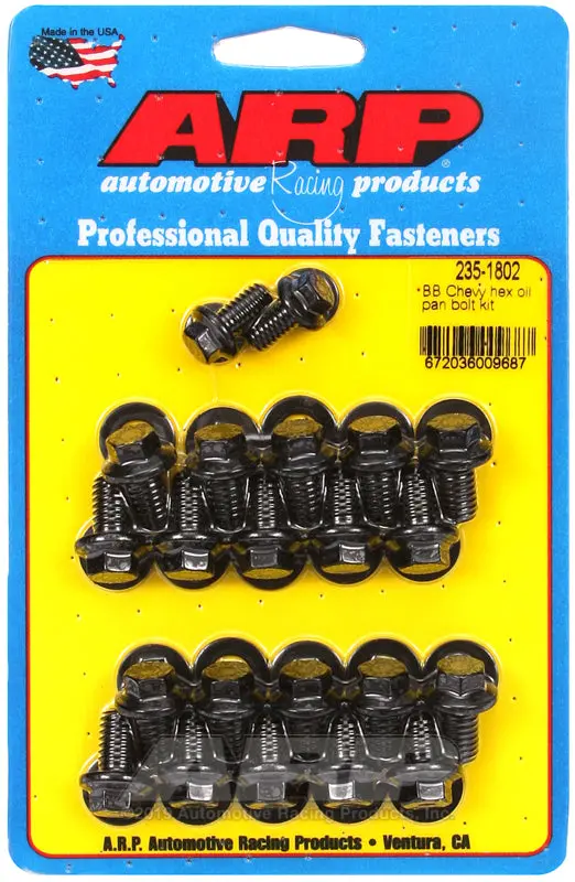Arp Bb Chevy Hex Oil Pan Bolt Kit 1