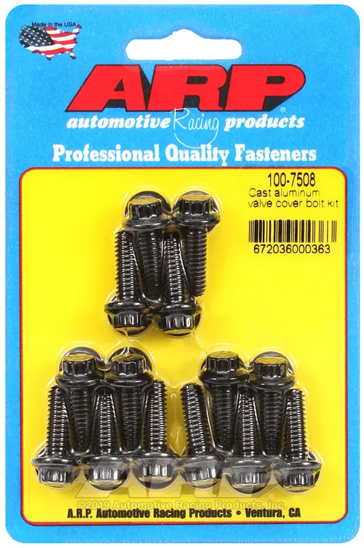 Arp Cast Aluminum 12Pt Valve Cover Bolt Kit 1