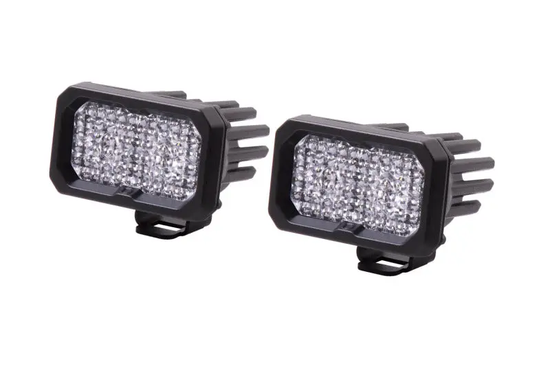 Diode Dynamics Stage Series 2 In Led Pod Sport - White Flood Standard Abl (Pair) 1