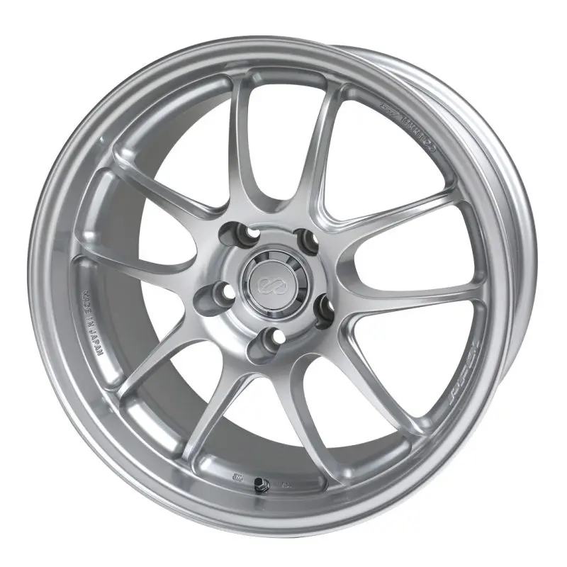 Enkei Pf01Ss 17X9 Silver Alloy Wheel – 5X114.3, 60Mm Offset, 75Mm Hub Bore 1
