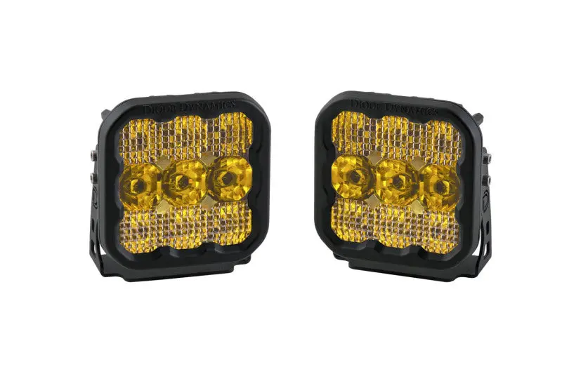 Diode Dynamics Ss5 Led Pod Pro - Yellow Combo (Pair) 1