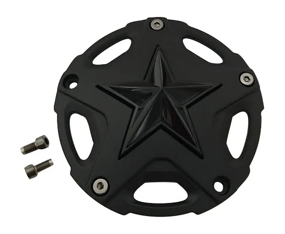 Xd827 17X8 Matte Black Cap W/ G-Blk Star 1
