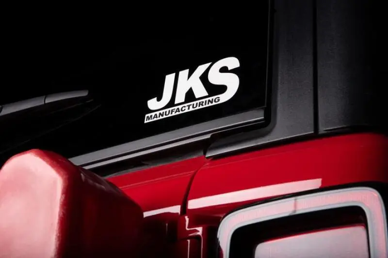 Jks Manufacturing 2.5X5 Diecut Decal - White 1