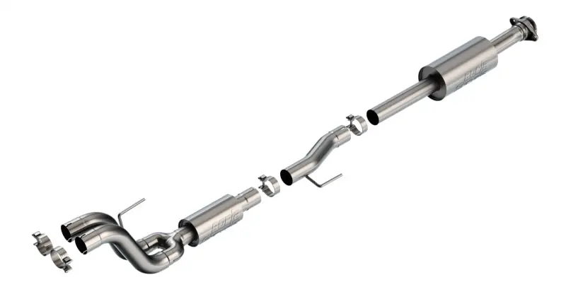 Borla 21-23 Ford Tremor 3.5L V6 At 4Wd 4Dr Cc Sb 3In S-Type Mid-Section 1