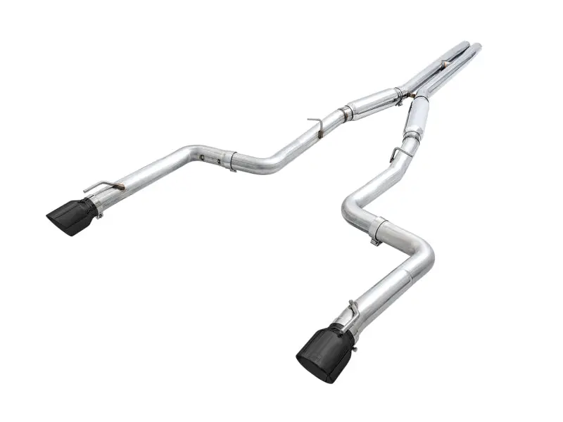 Awe Tuning Track Edition Exhaust For 2015+ Dodge Charger – 6.4L & Supercharged 6.2L, Diamond Black Tips 1