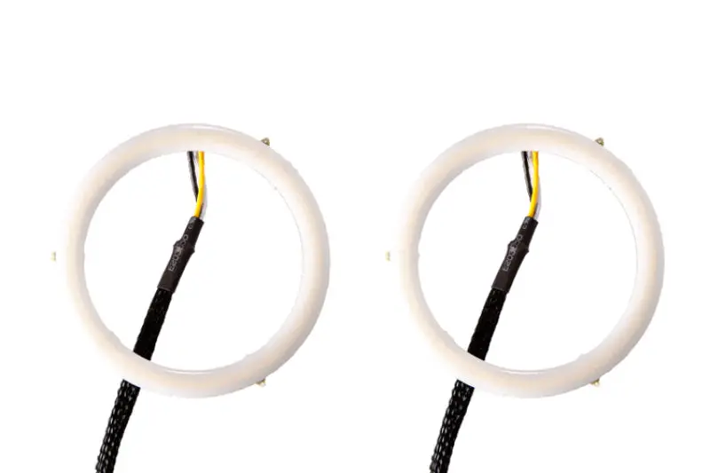 Diode Dynamics Halo Lights Led 80Mm - Red (Pair) 1